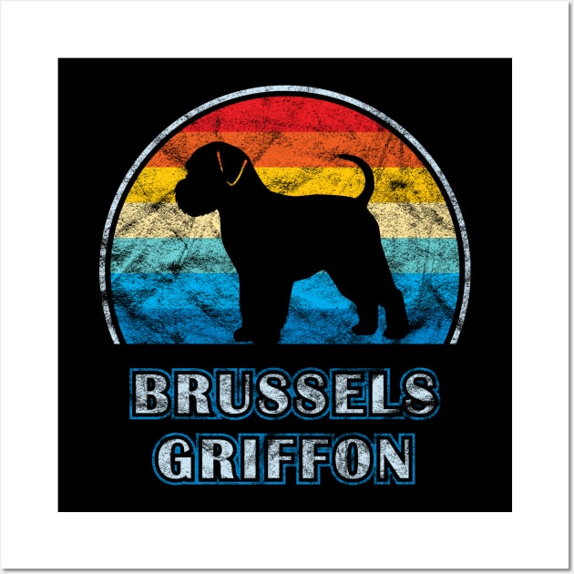 Brussels Griffon Vintage Design Dog Wall Art by millersye